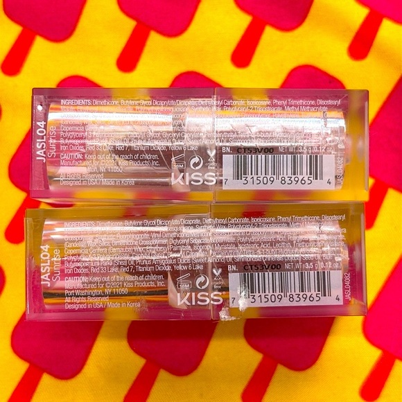 Brand New JOAH Jelly Bomb Highlighter & Two Air Light Satin Lipsticks in Sunrise - Picture 4 of 12